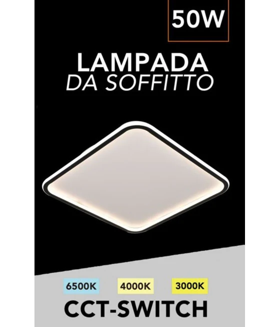 Luz de techo de techo 65W Ø50cm LED diseño CHISTALS CRISTALS FLORES LIGHT 08220