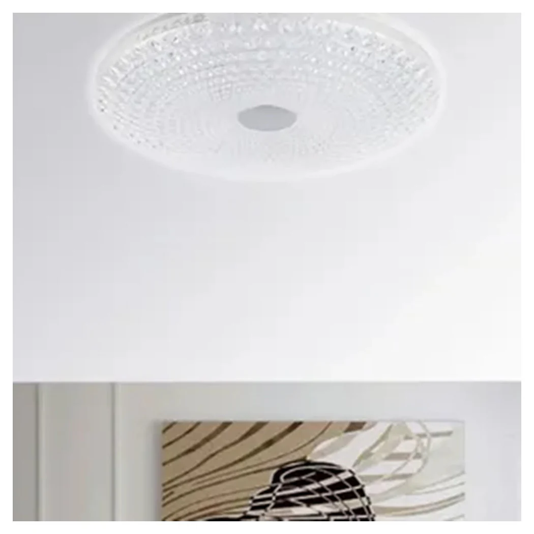 Techo Techo Luz 60 W Diseño Cristales Luz fría FST-50A42826 INTERNA 49cm