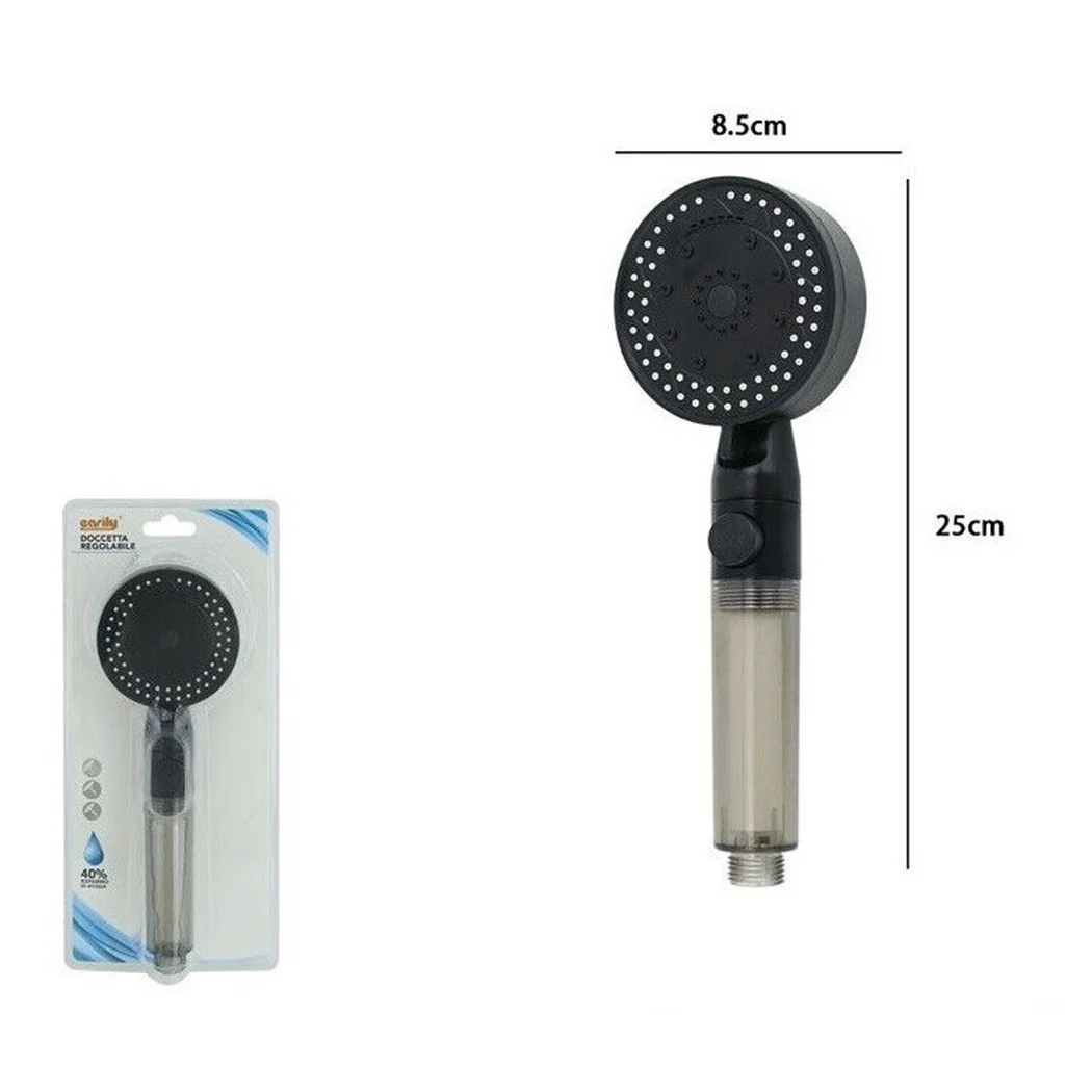 Baño de ducha de ducha de ducha de mano múltiple con botón de filtro moderno 87527