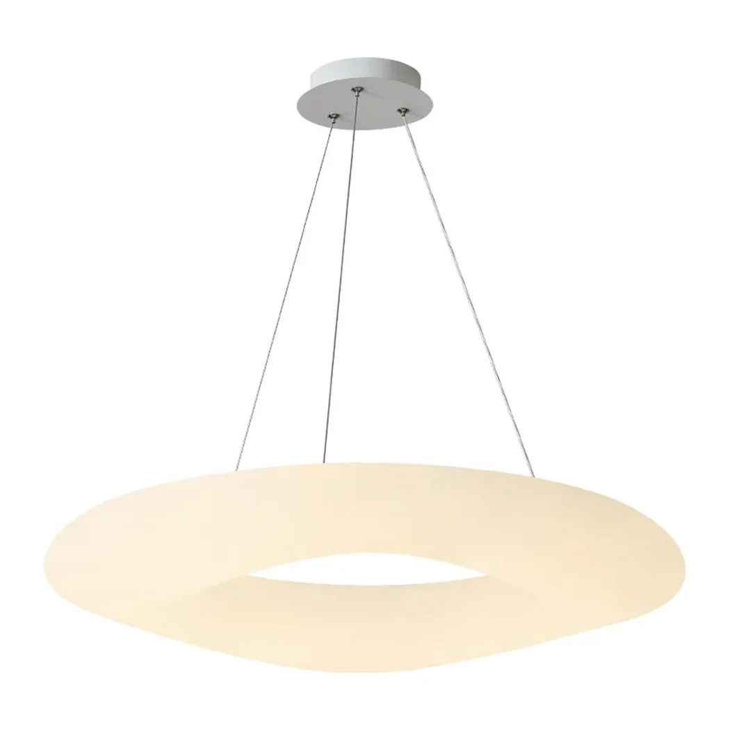 Araña de suspensión nórdica para sala de estar Sala de anillo decorativo