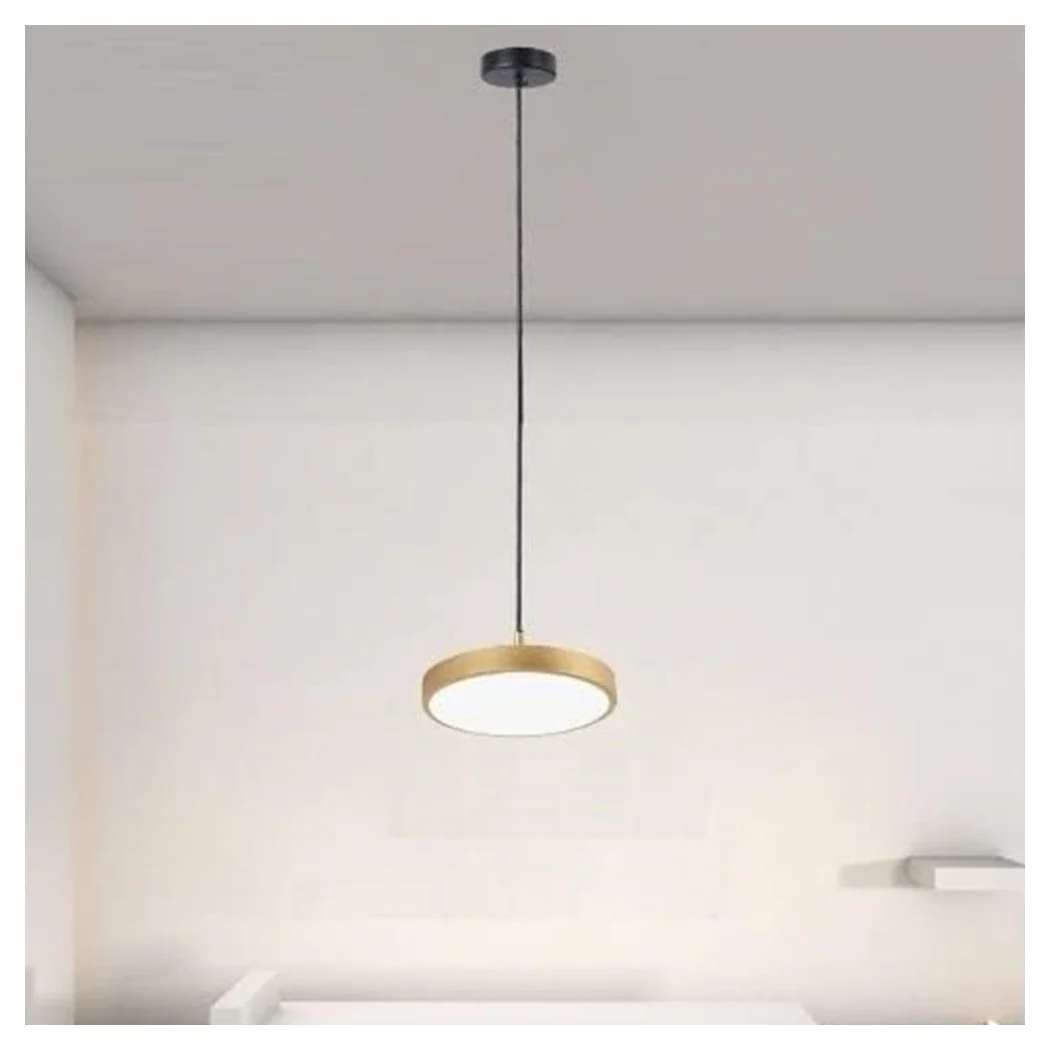 LED RESUMEN 40W ORO CERCHIO MINIMAL LUCE 6500K 32927