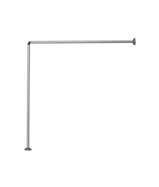 Esquina de la cortina de la ducha universal de la esquina con subastas 90x90 cm de plata 79520