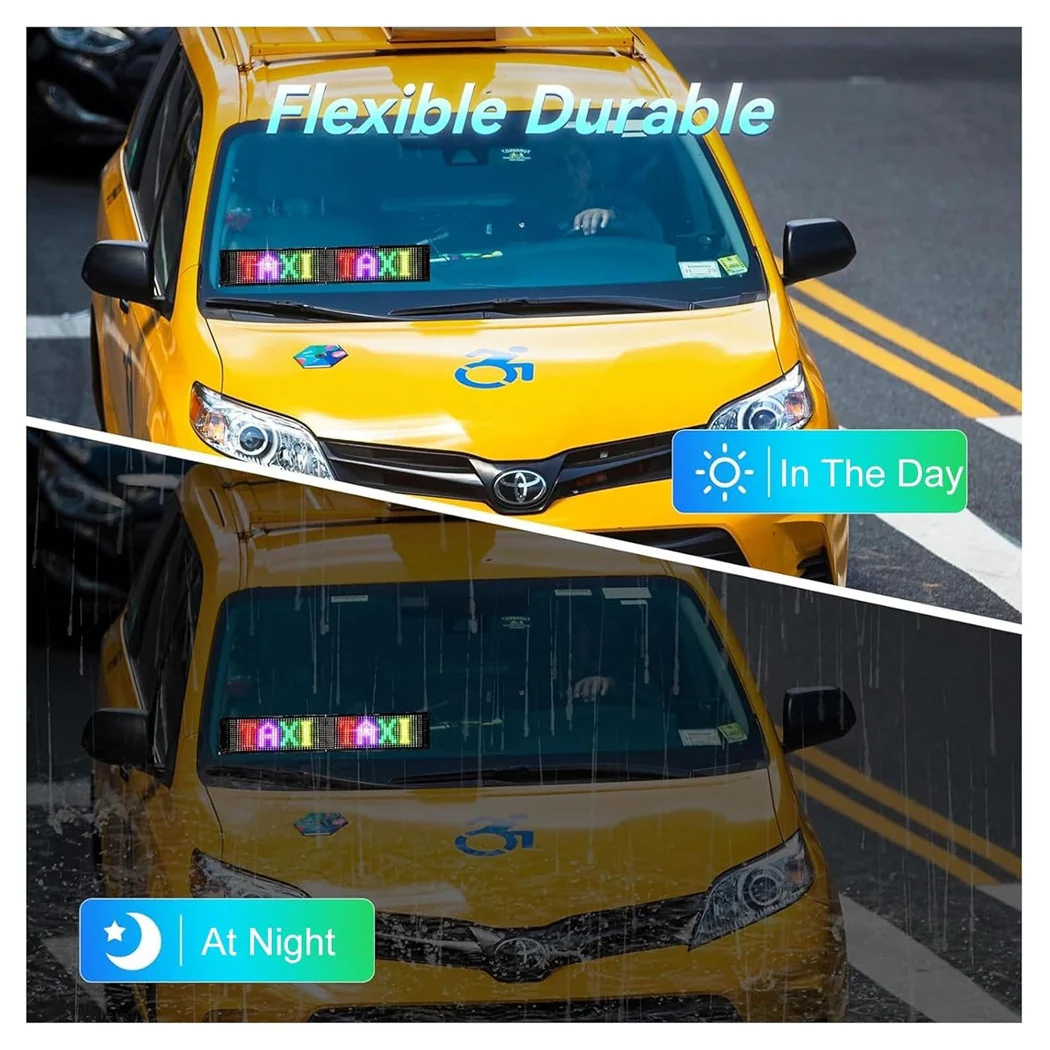 INSEGNA LED PROGRAMME CONTROL APP BLUETOOTH A SCORRIMENT USB POR FAVOR