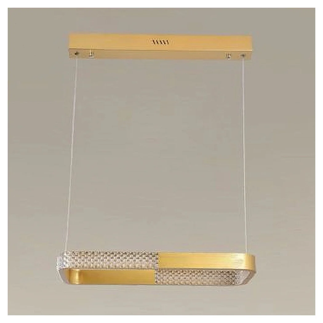 24W LED SOSPENSION RANGE ORO CRISTALLAL CON TELECOMANDO 32057