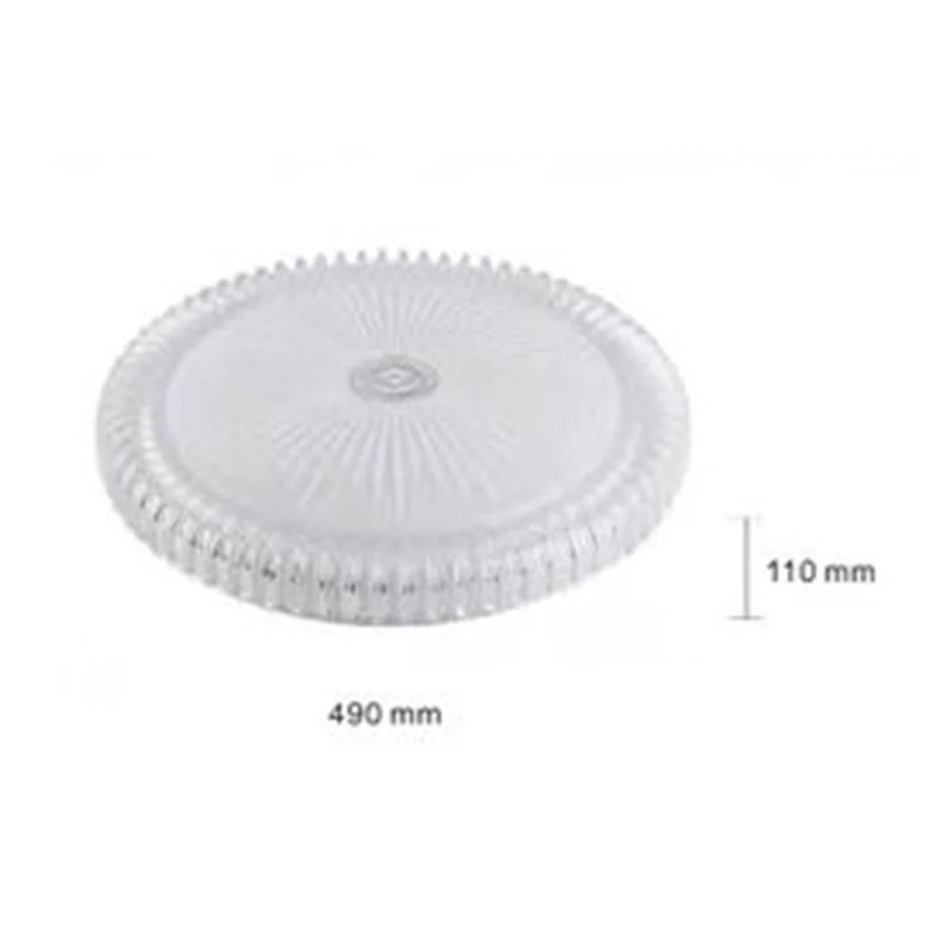 Luz de techo de techo 60W de diseño Crystal Rayas Luz natural FST-50A63297