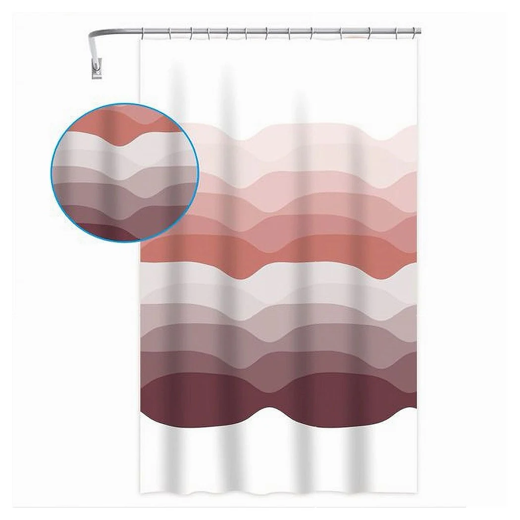 Tienda de tiendas de ducha Bañera con 12 ganchos Color 180x200 cm 87573