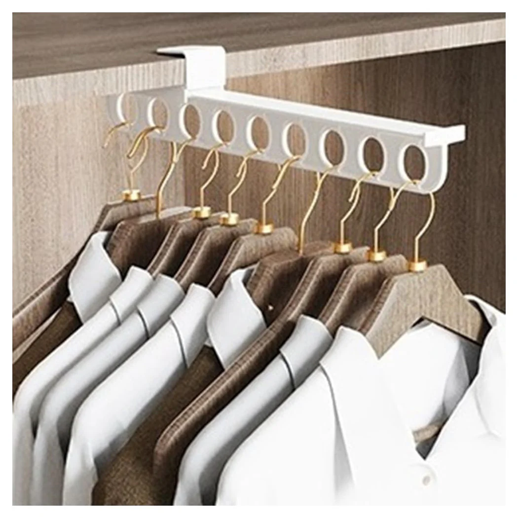 Percha de gancho de percha Pantalones Pantalones Bufandas Organizador Resistente