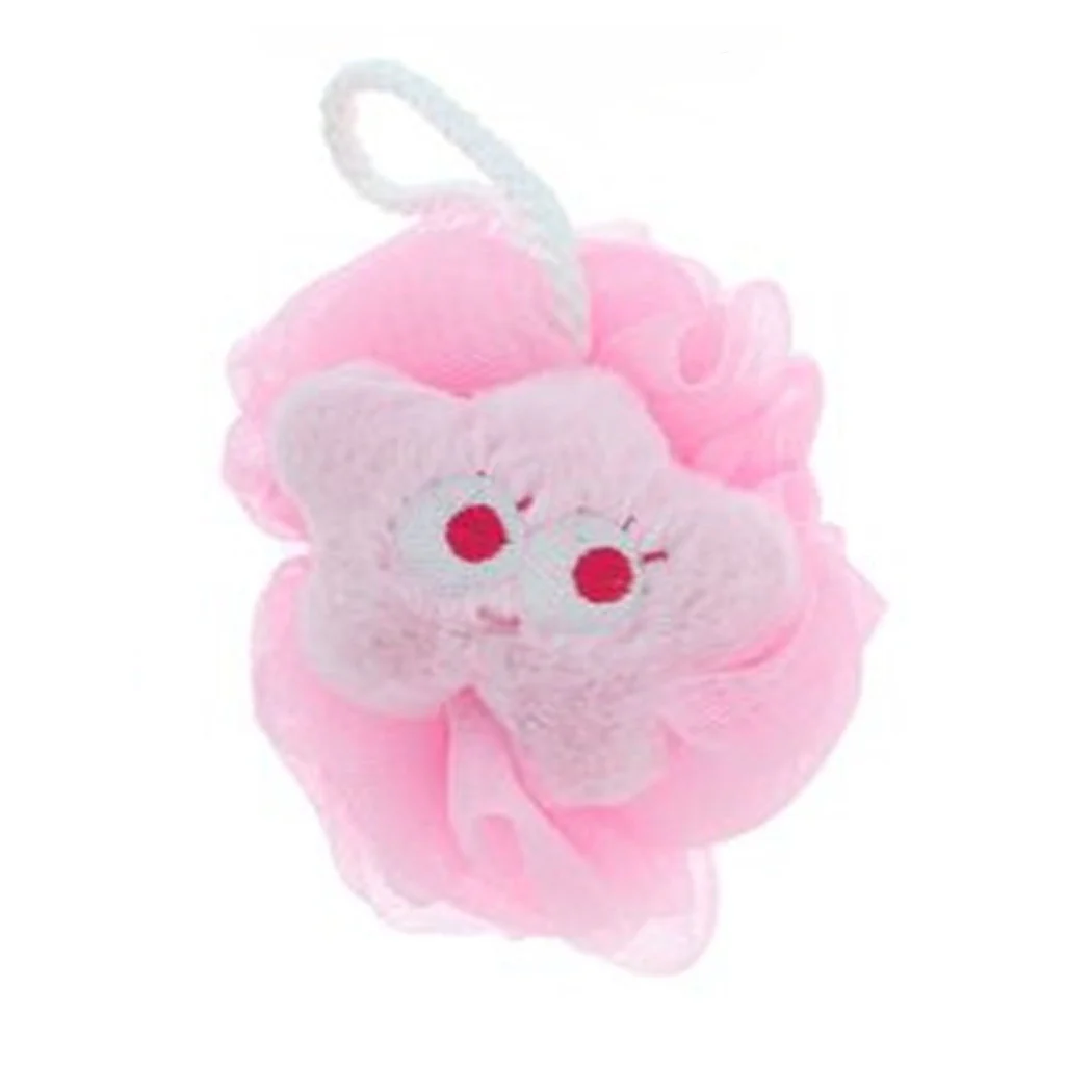 Baño de ducha de esponja de esponja Cuerpo de cuerpo exfoliante con estrella faccie 10781