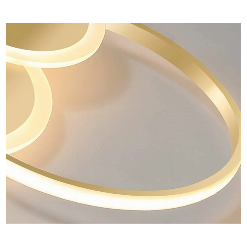 Luz ligera LED Luz de techo 38W Corteza de araña Moderno Techo de techo 50033