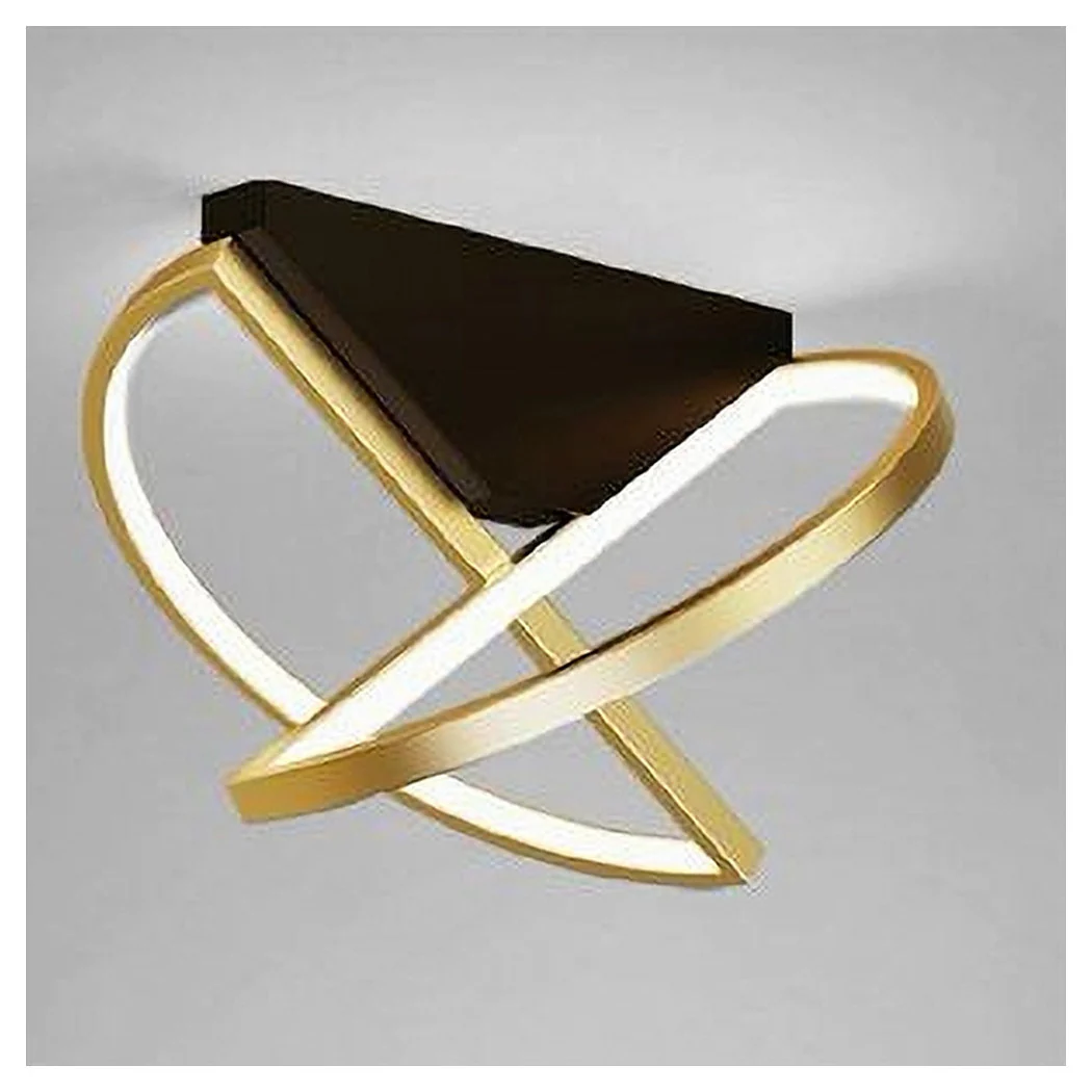 Luz de techo LED 44 WATT ORO COROJA DE COROFUNTO MODERNO DE TECHO LUZ FRÍA 50438