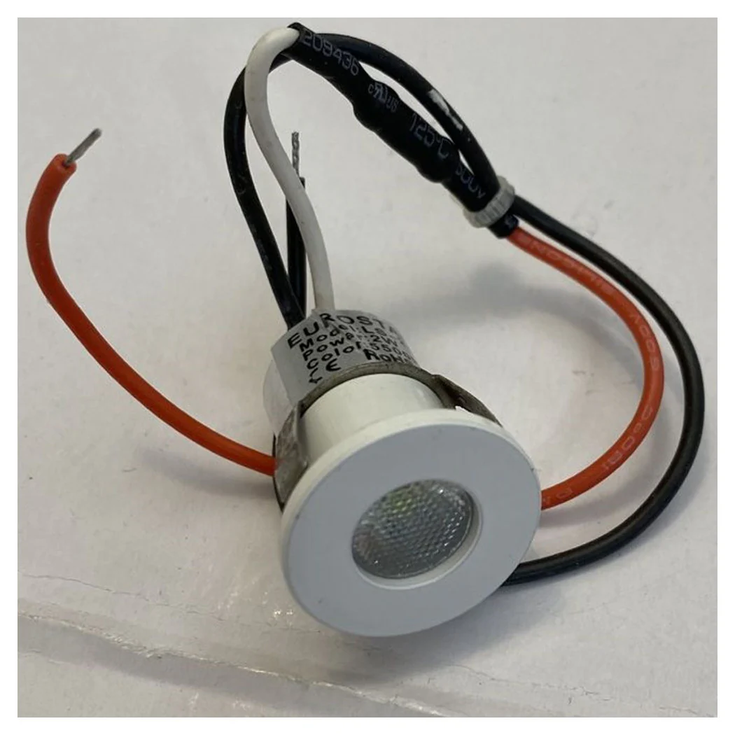 Mini proyector LED 2 vatios empotrados 3V-5V Luz fría 6500k Diámetro de punto de luz 20mm
