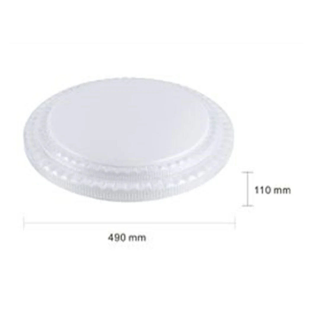 Circulo de techo de techo 60W Círculo con capas decorado con luz fría FST-50A16287 49cm