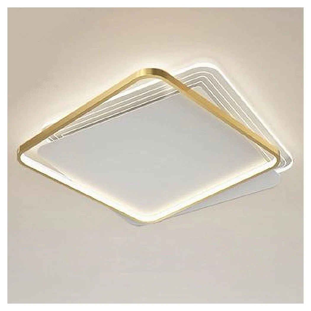 LED ceiling light 35W square gold ceiling chandelier Modern natural light 70739