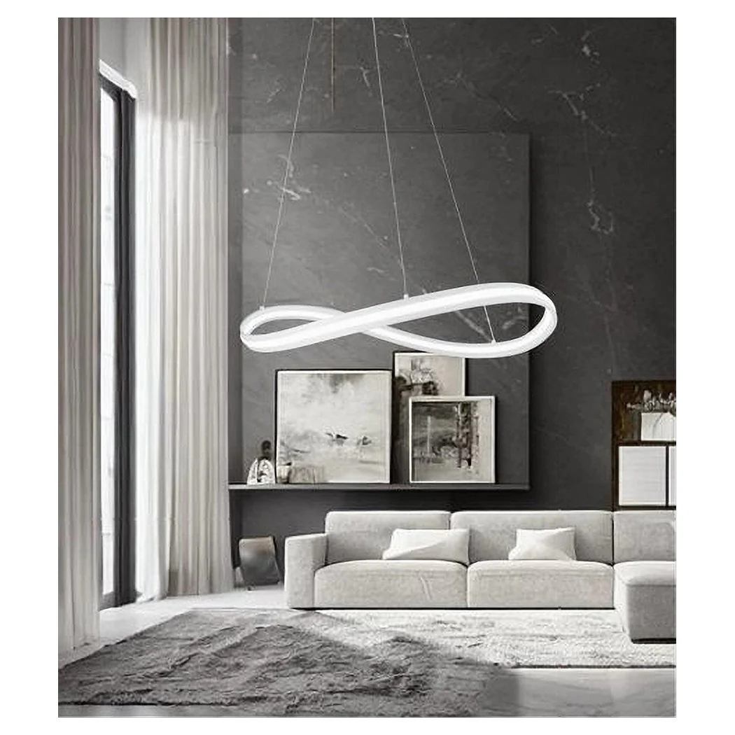 Luz LED moderna 100W Luz de luz 4000K 70 cm Blanco 33399