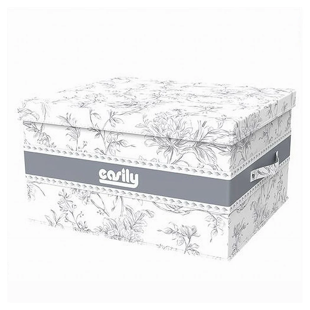 Box Rack Guardar caja Organizador de contenedores 48x38x28cm Fantasy 87322