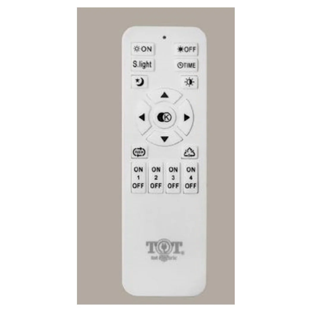 LED 60W 2 QUADRATI CON TELECOMANDO DESIGN MODERN BIANCO 71194