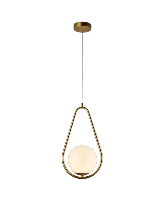 LED RESUMEN 40W WHITE CERCHIO MINIMAL LUCE 6500K 32880