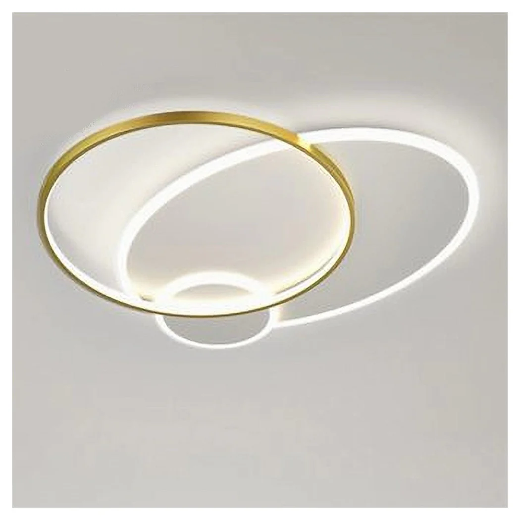 LED 42W Techo LED Círculo Blanco Oro Moderno Techo Rovo Luz Natural 71554