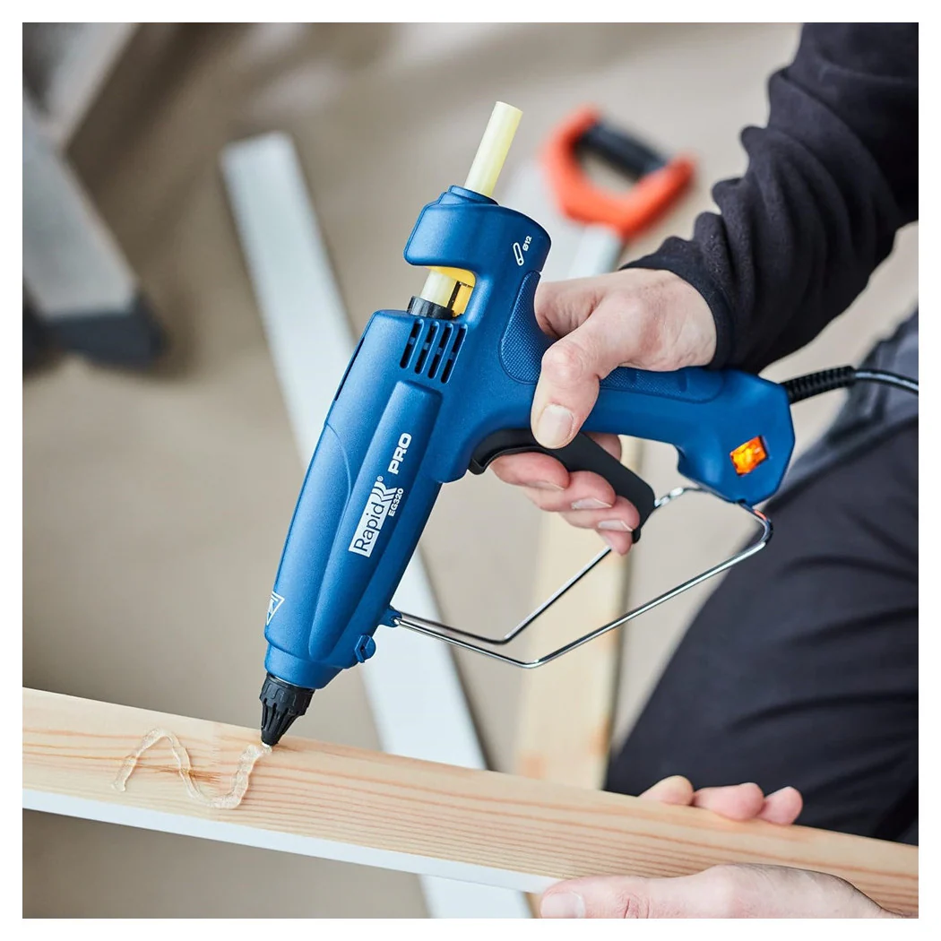 Guía de pegamento caliente EG320 Control de temperatura autorregulado a 195 ° C Boquilla intercambiable