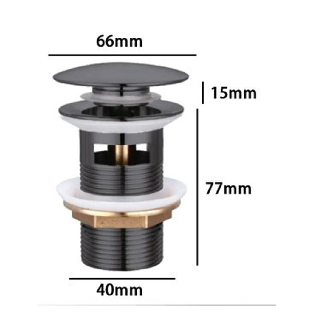 Pilar Haga clic en el fregadero de fregadero universal 1/4 