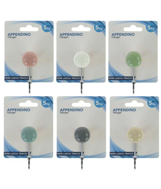 Percha con 3 ganchos para colgar Toalla de toalla 3 plazas Casa cromada 59762