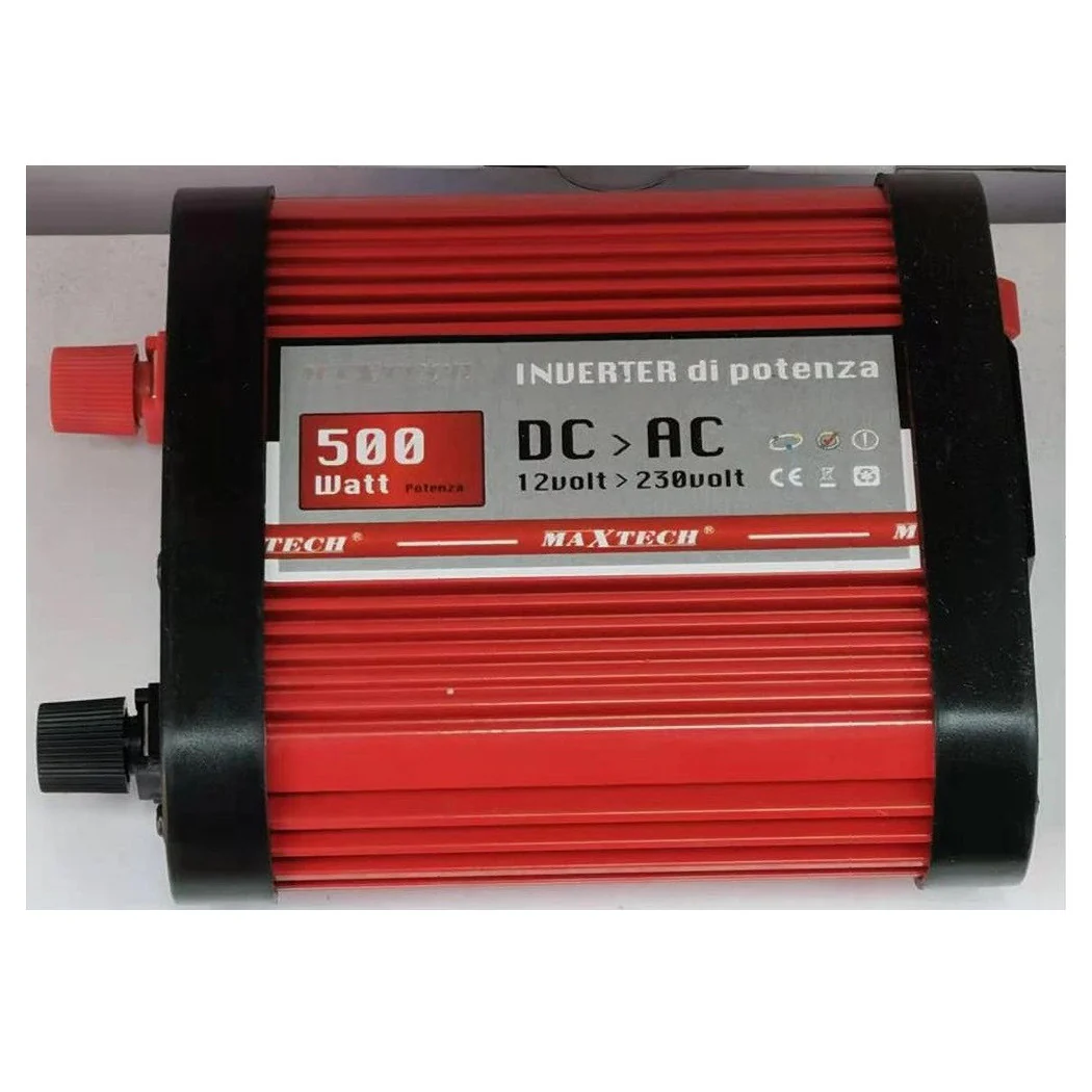Inversor de potencia de 12 V a 230 V Voltaje 500 vatios para camper CAR HB500-12V