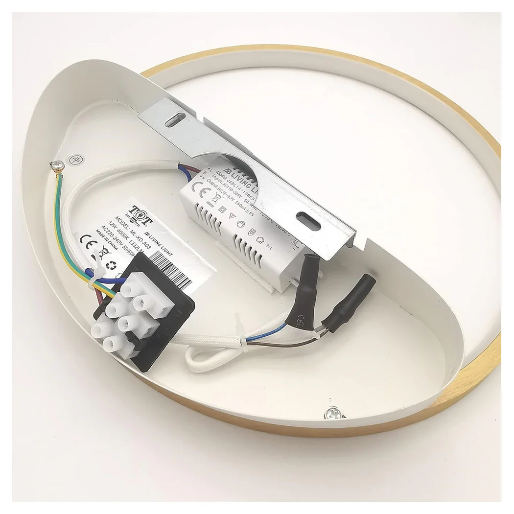 Luz de pared LED 14W Círculo de oro Lámpara redonda de luz moderna Luz 4000K 71255