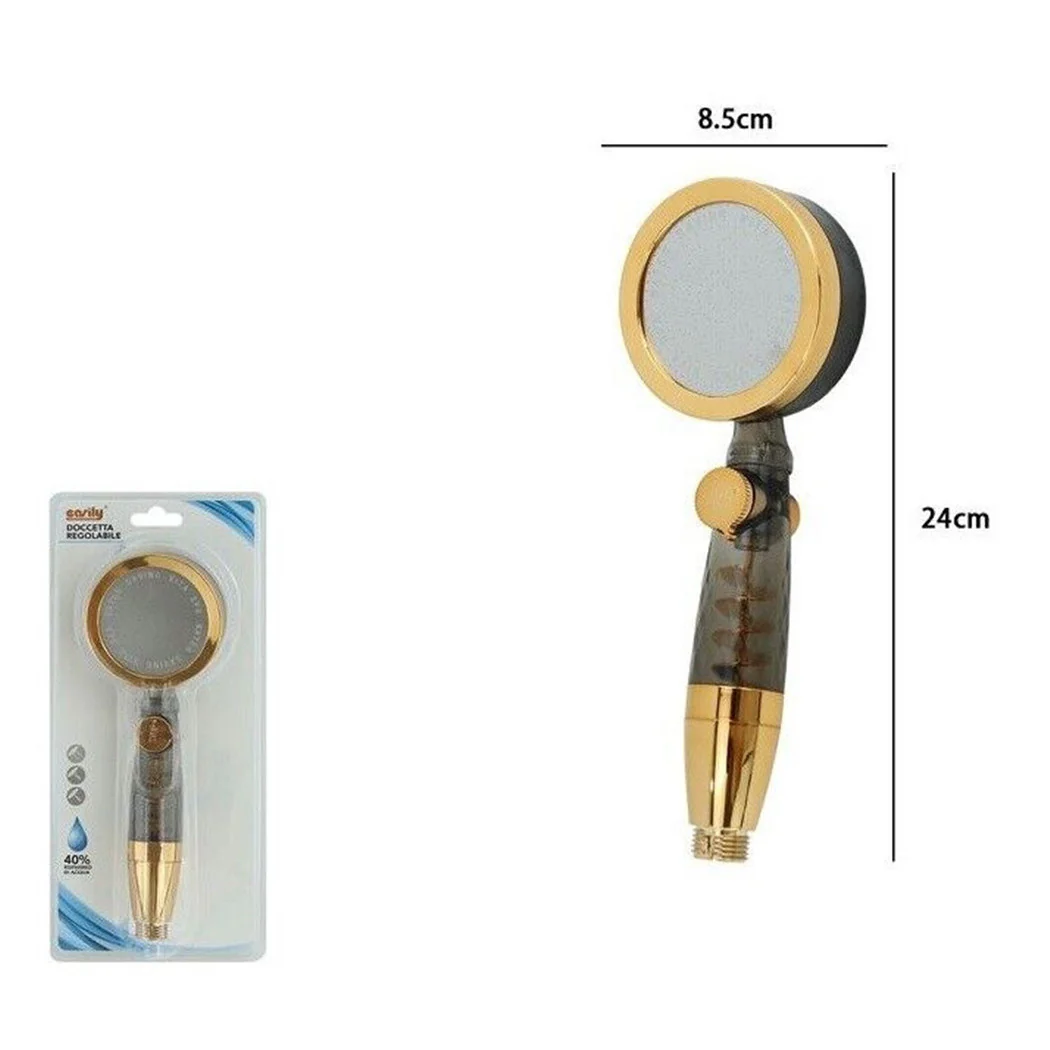 Bañera de ducha de ducha de múltiples piezas de ducha con bañera de bebé con botón de ventilador espiral 87531