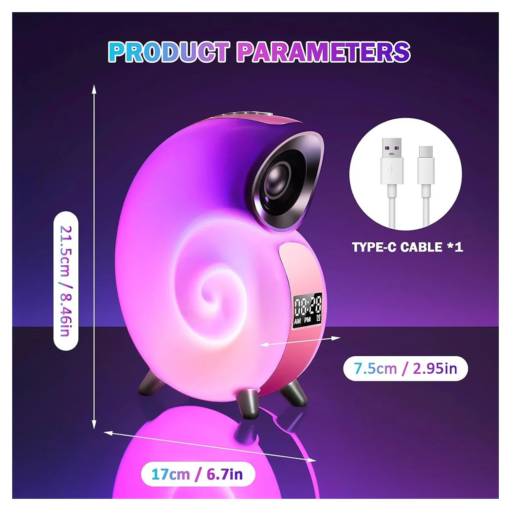 LAMPADA DE LA MÚSICA INTELLIGENT TABLE LED BLUETOOTH PARA LOS NIÑOS