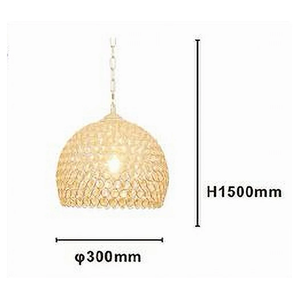 Semillas de araña de suspensión Cúpula de esfera dorada con cristales enmarcados E27 32958