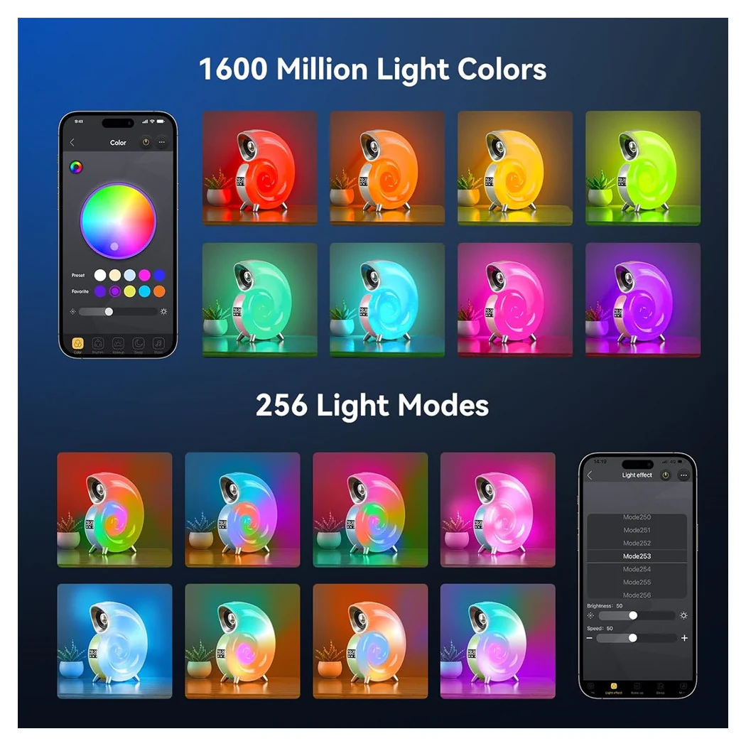 LAMPADA DE LA MÚSICA INTELLIGENT TABLE LED BLUETOOTH PARA LOS NIÑOS