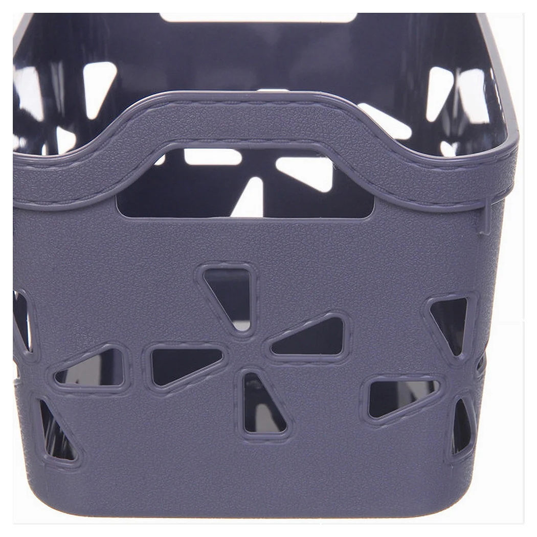 Cesta de almacenamiento de canasta que lleva todo con manijas surtidas 21x15x14cm 10724