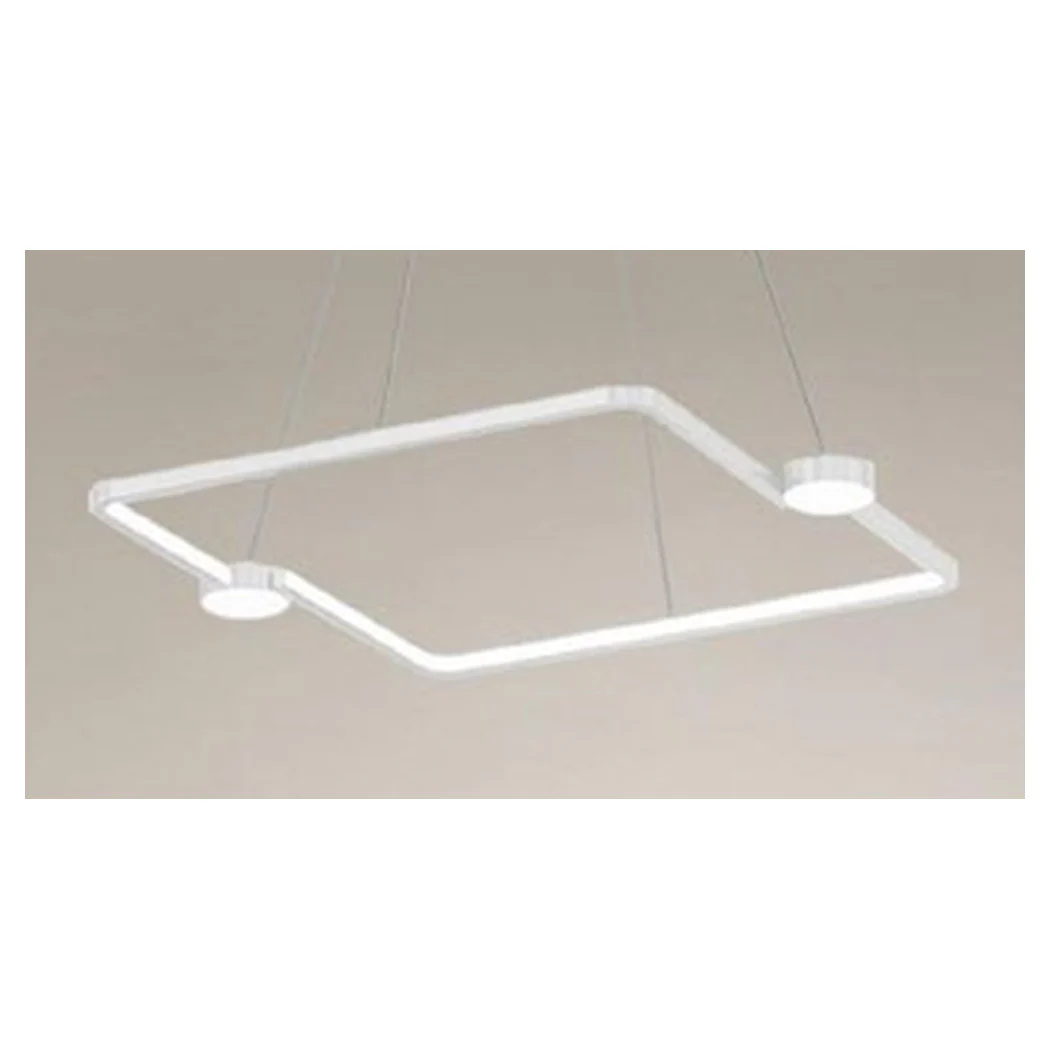 Plaza de la araña de la suspensión de 30W con el control remoto del diseño blanco moderno 71163