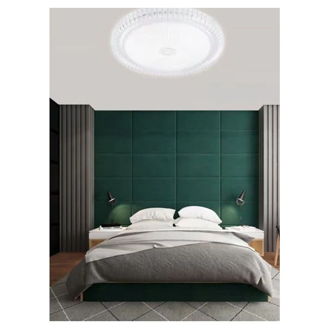 Luz de techo de techo 60W de diseño Crystal Rayas Luz natural FST-50A63297