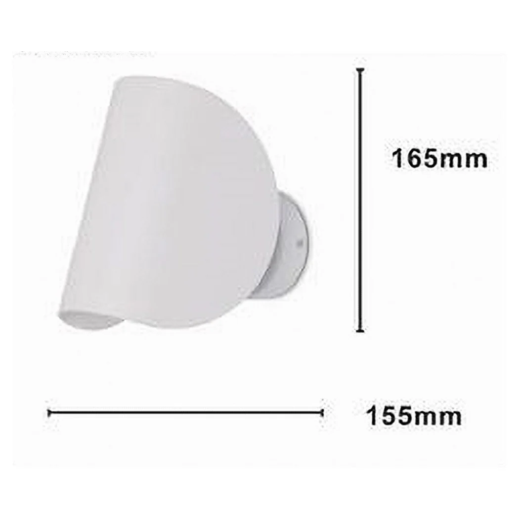 Lámpara de luz de pared de metal blanco G9 Diseño moderno IP20 32750