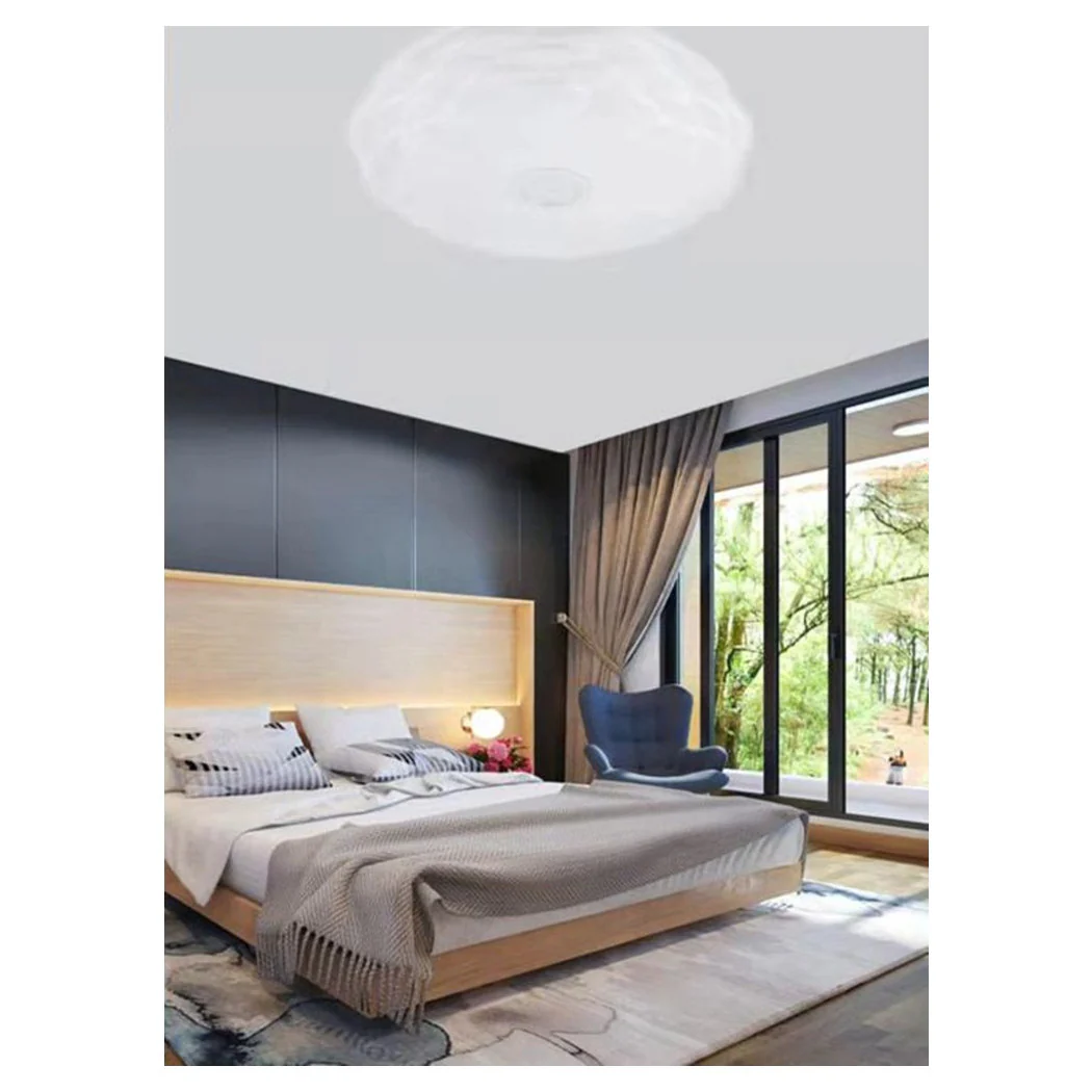 Luz techo de techo 45W Diseño de roca Corte Luz fría 6500K FST-40A24369