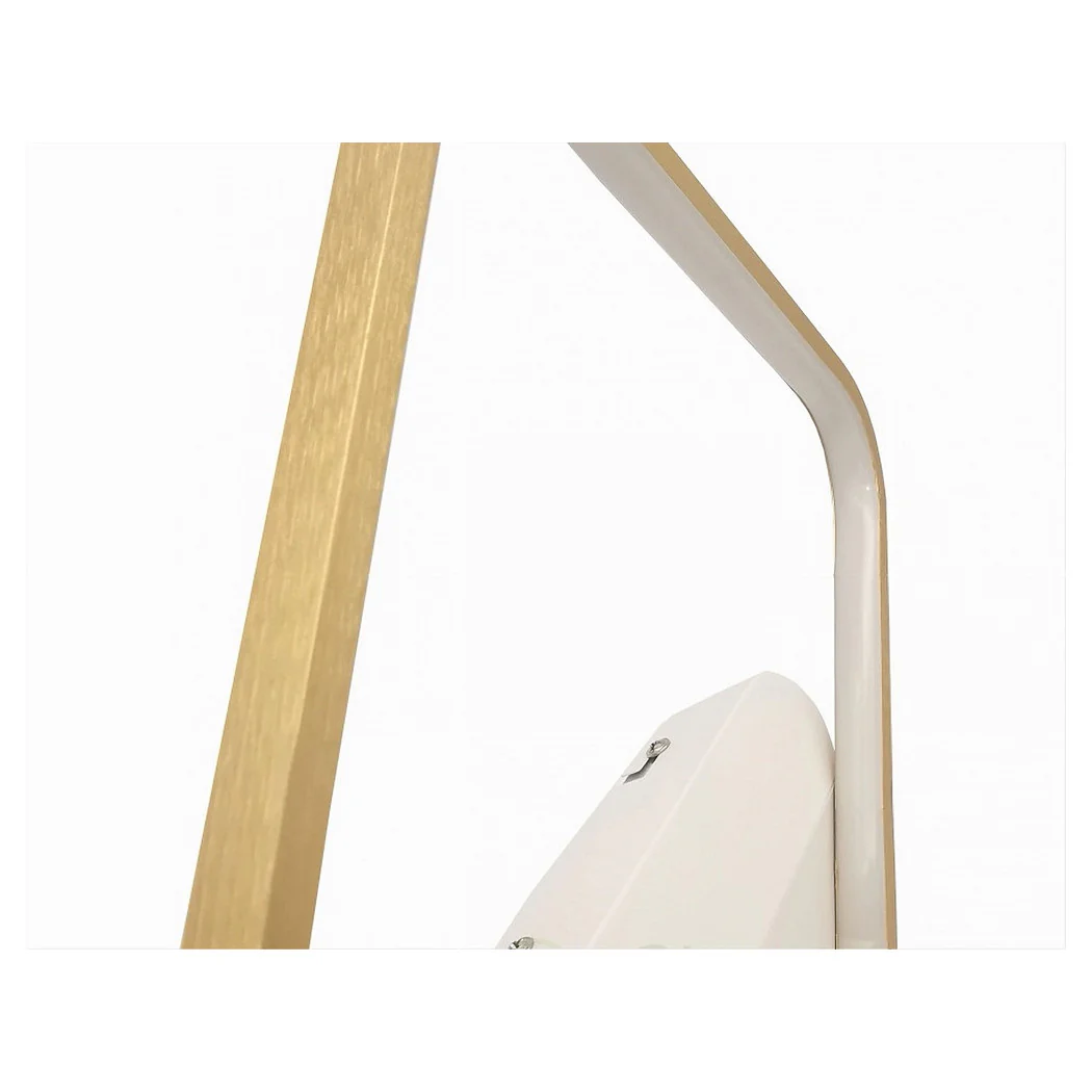 12W LED Luz de pared cuadrado oro luz moderna luz mínima 6500k 71286