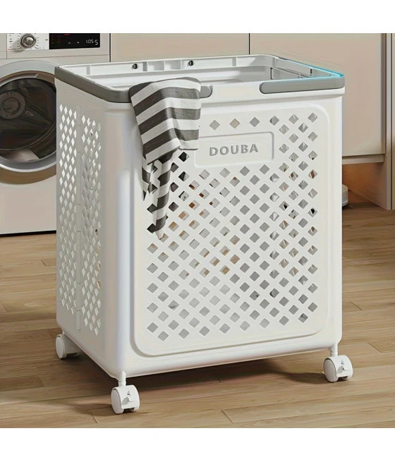 Cesta de la puerta de lencería Ropa sucia Triángulos plegables Motif 40x50cm 10477