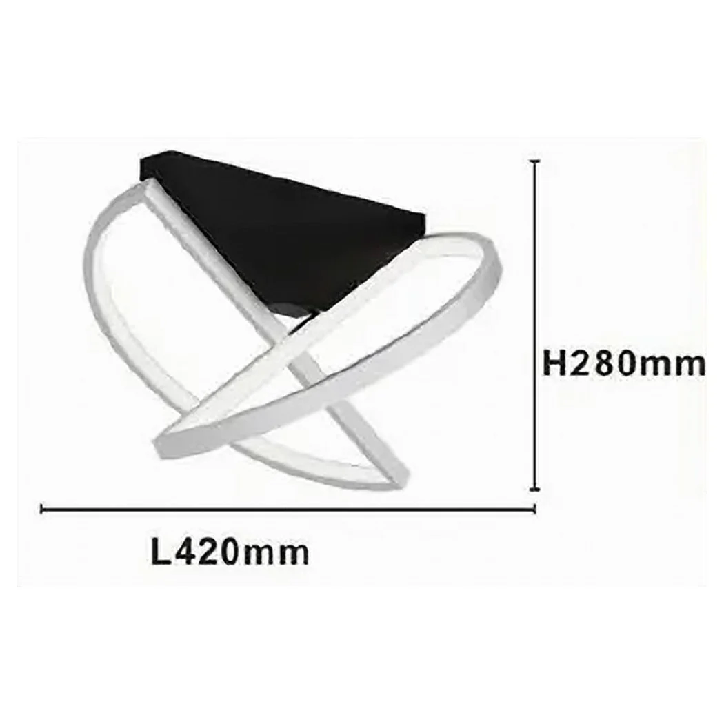 Luz de techo LED 44W Techo blanco araña de techo moderno diseño frío 50414