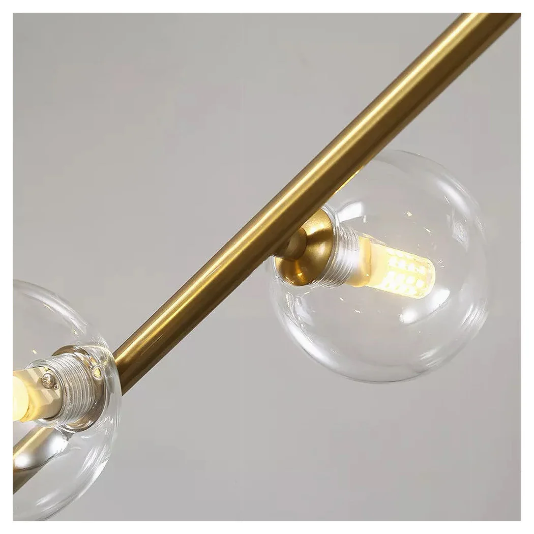 Lámpara de 8 g9 bolas en vidrio de vidrio de vidrio moderno diseño 71638