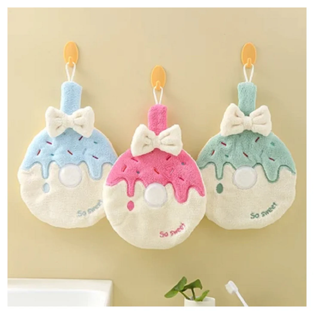 Toalla Toalla Rápida Doble Secado Dulces para Cocina Baño 10775