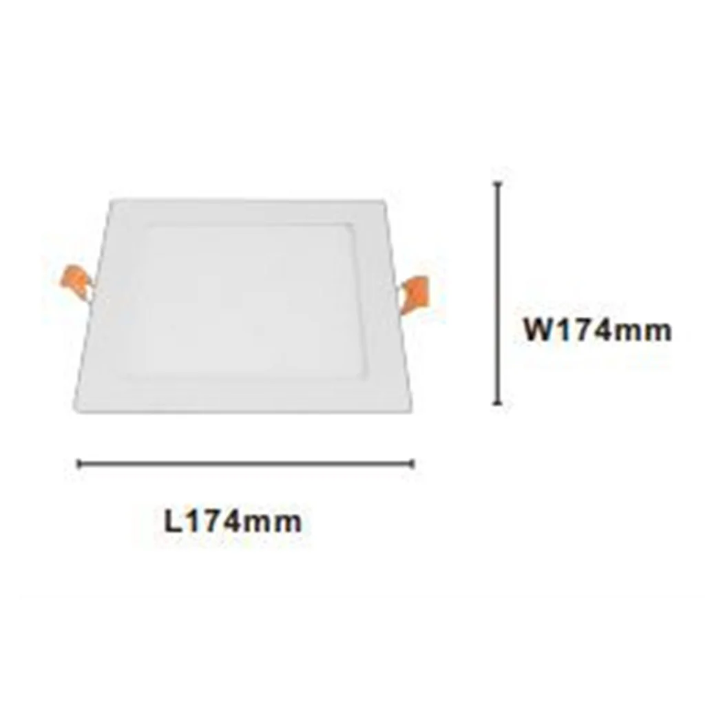 LED PANEL 12WATT POR INCASSO BIANCO 174MM LUCE 3000K-6500K IP20 00090