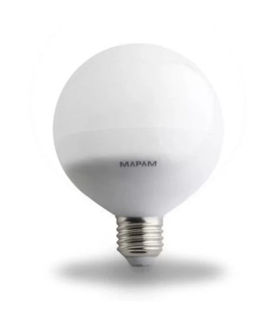 Bombilla LED E27 Bombilla A60 9W Ataque Globo Gran Globo Luz Cálida Alta Calidad 00098