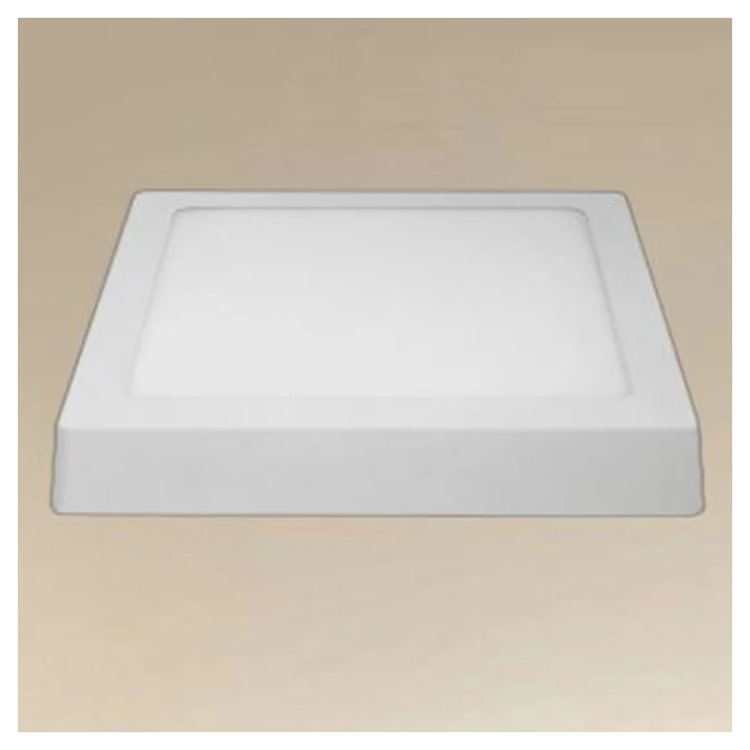 PLAFONIERA LED DA SOFFITTO 18W LUCE 3000K-6500K PARETE QUADRATO CON INTERRUTTOR 00182