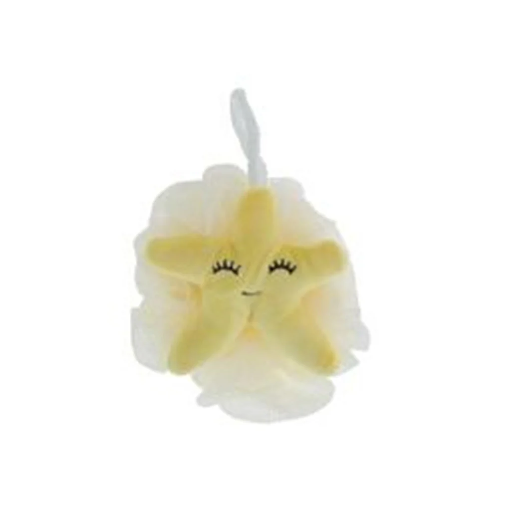 Retina de esponja para bañera de ducha Cuerpo de cuero de esponja con exfoliantes con plusos de animales 87248