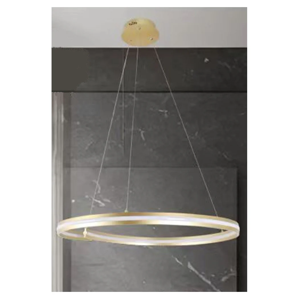 TELEA LED MODERN TO SEMICERCHIO 100W TO SOSPENSION LUCE 6500K 70CM ORO 33443