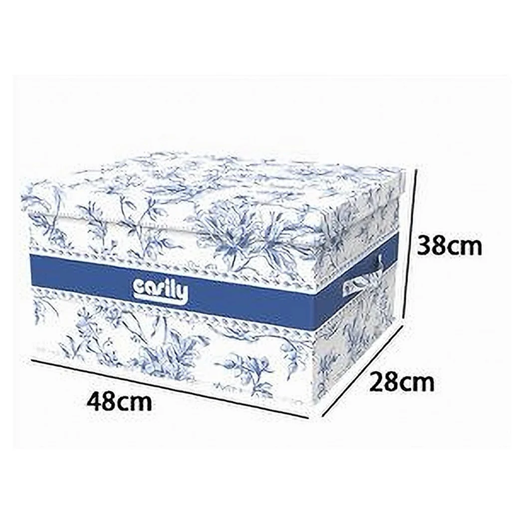 Box Rack Guardar caja Organizador de contenedores 48x38x28cm Fantasy 87322