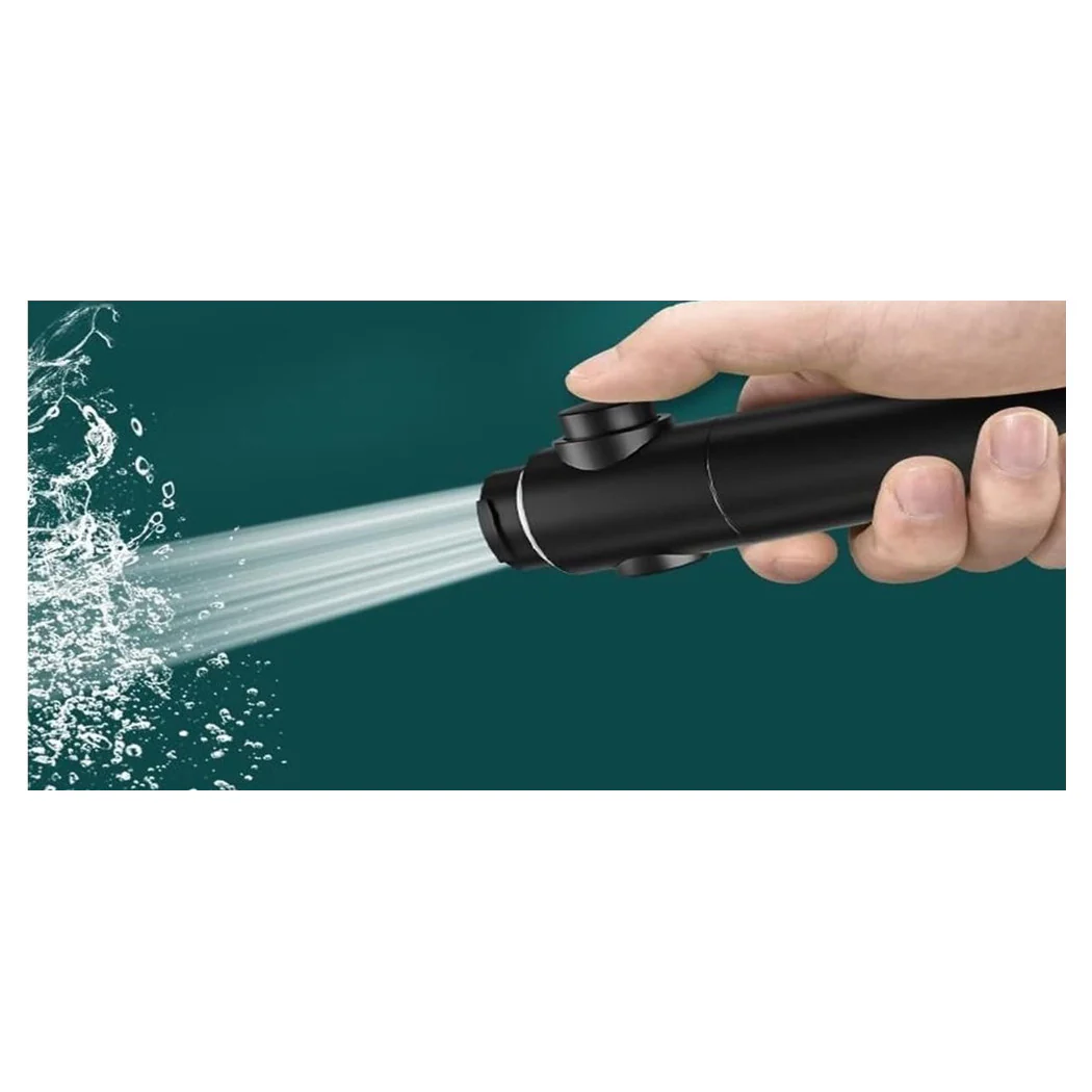 Tenedor de ducha de ducha Multi-croissant Titular de baño moderno 8.5 x 25 cm 87526