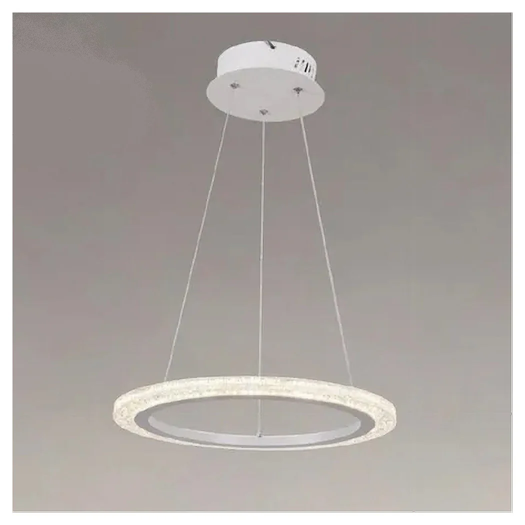 APOYO LED 24 W EFFECT ANELLO EFFETTO CRISTALLO BIANCO 31890