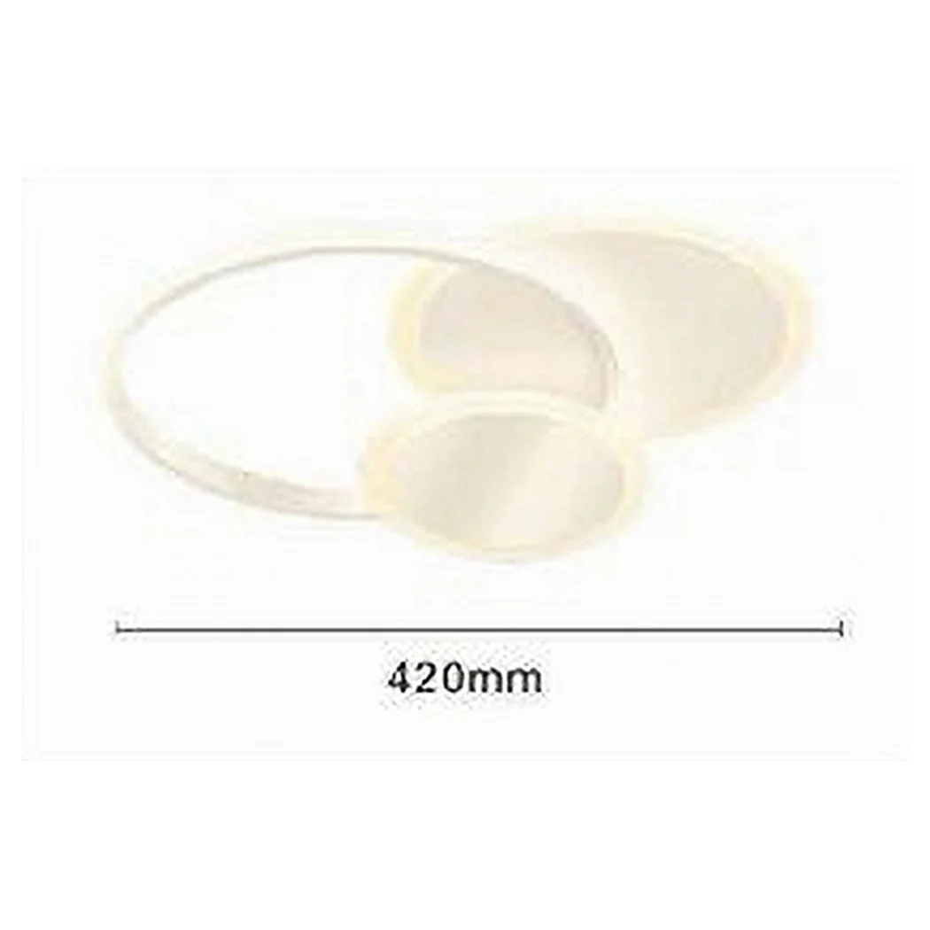 LED LED LED LED LED RIMS 38W Araña de techo blanco moderno 50026